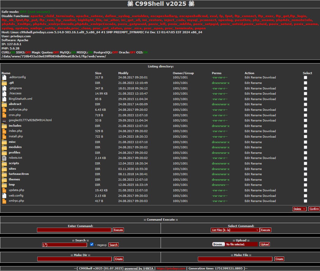C99Shell v2025